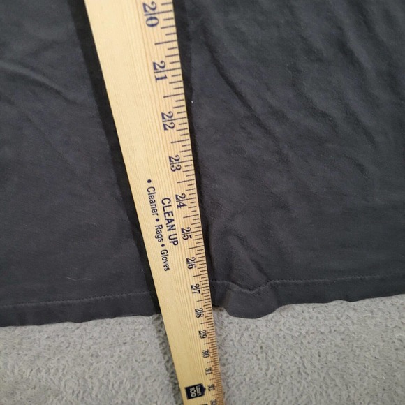 Benton Park Cafe Shirt Womens Medium Gray Crew‎ Neck Short Sleeve Graphic Tee - Picture 10 of 11